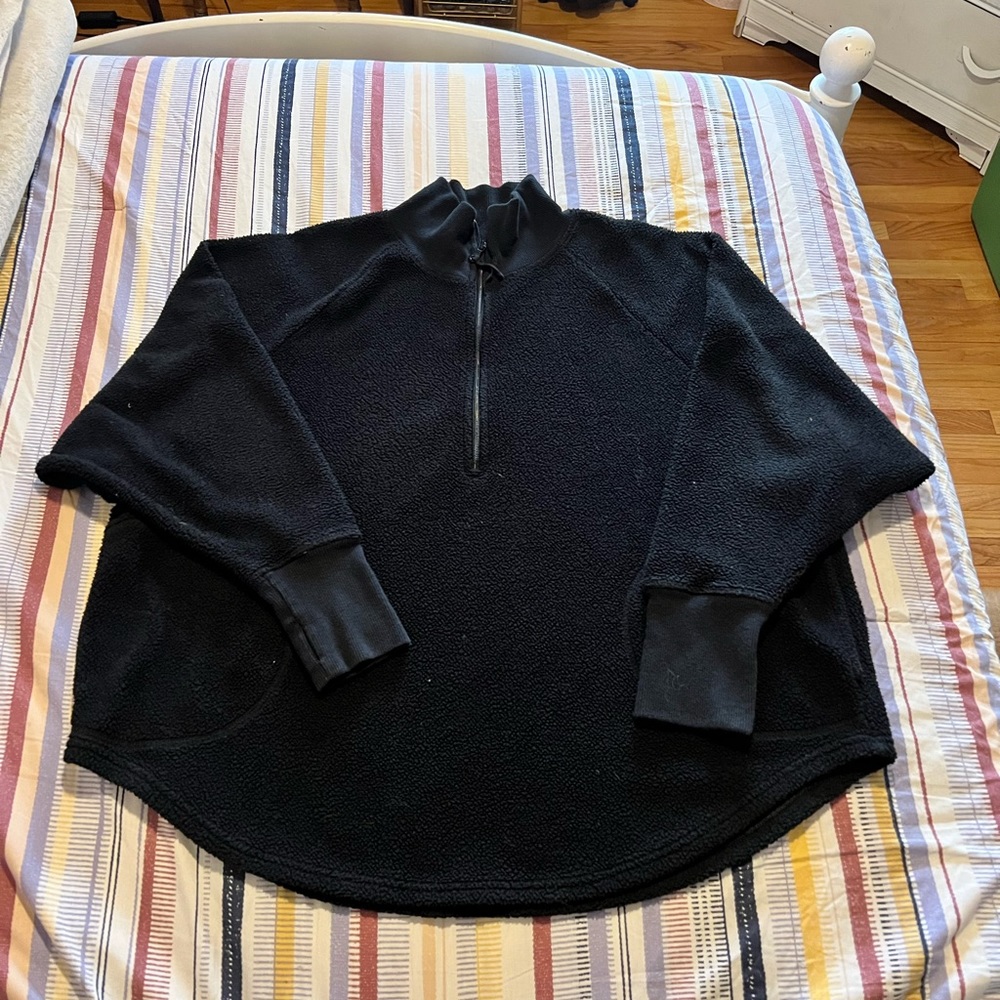 Offline American Eagle quarter zip Sherpa